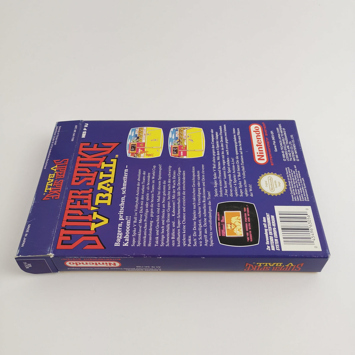 Nintendo Entertainment System Spiel: Super Spike V´Ball - OVP | NES Volleyball
