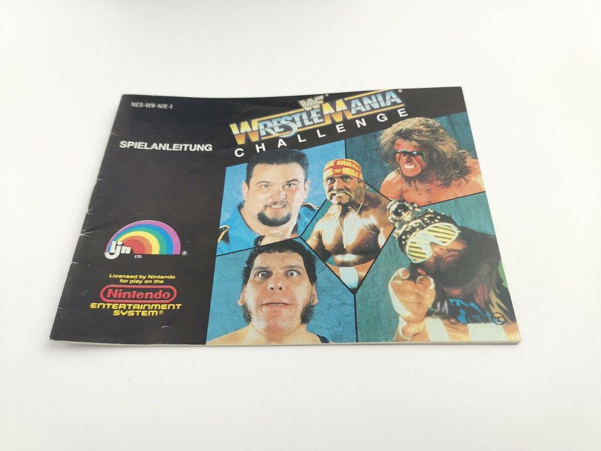 Nintendo Entertainment System Spiel – Wrestle Mania Challenge NES PAL