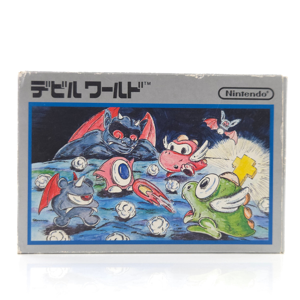 Nintendo Famicom Spiel Devil World Japan OVP