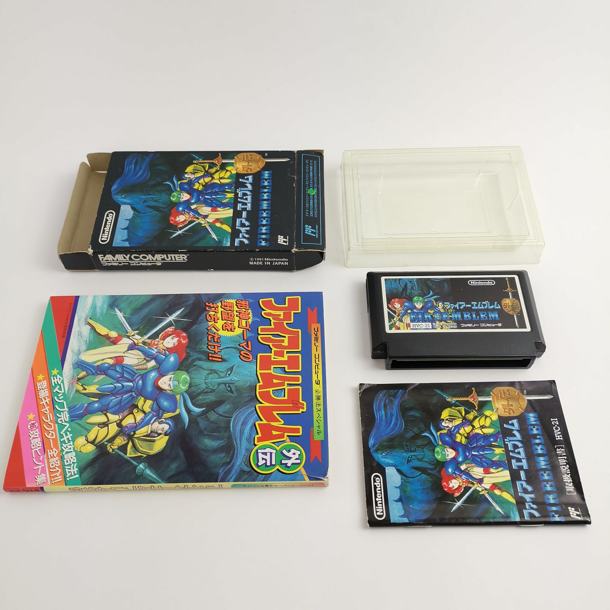 Nintendo Famicom Spiel – Fire Emblem Gaiden (OVP Guide)