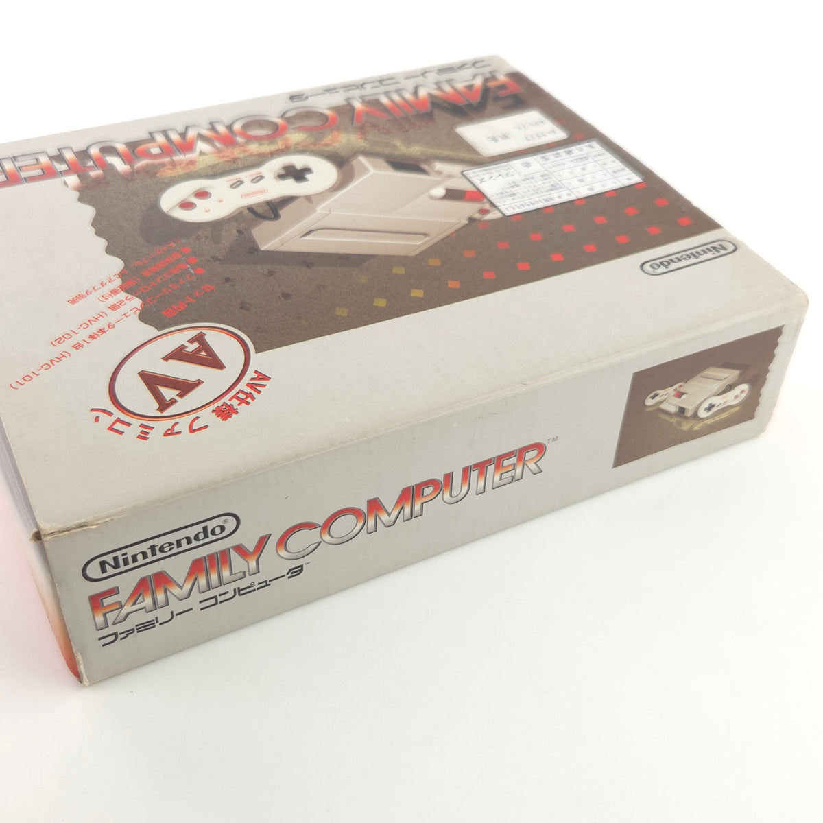 Nintendo AV Famicom Konsole Top Loader HVC 101 OVP