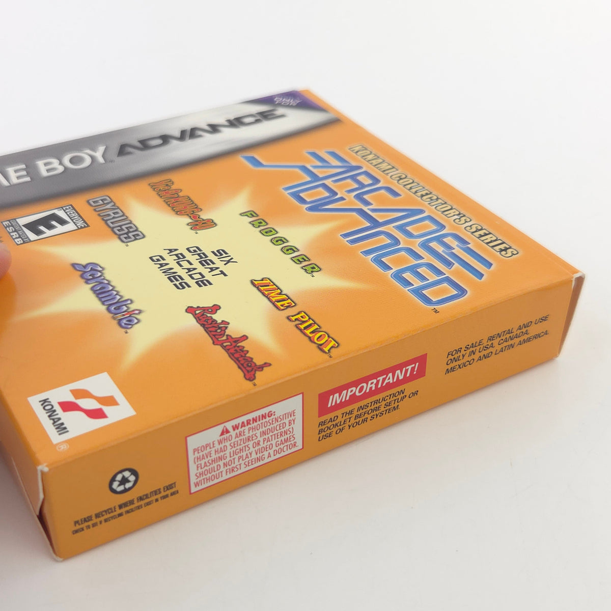 Game Boy Advance Spiel – Arcade Advanced (OVP)