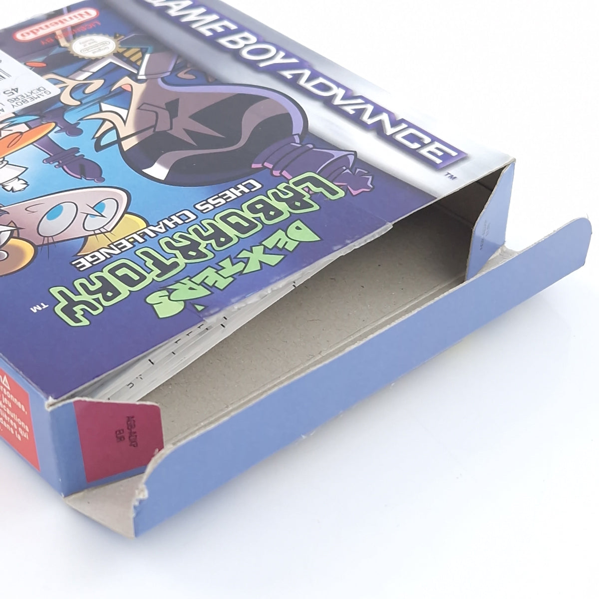 Game Boy Advance Spiel – Dexters Laboratory Chess Challenge OVP
