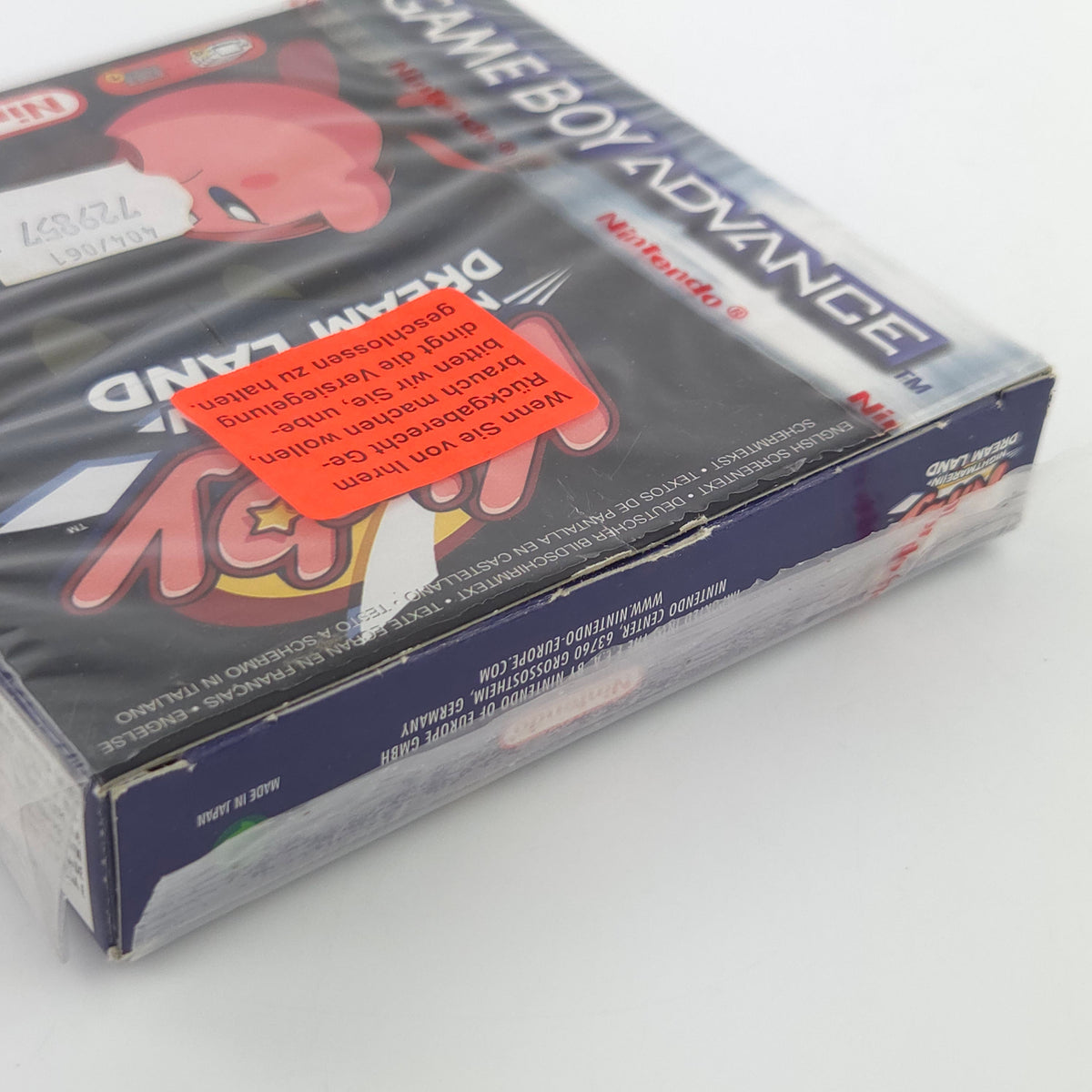 Game Boy Advance Spiel Kirby Nightmare in Dream Land OVP