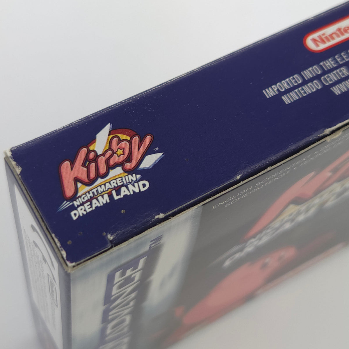 Game Boy Advance Spiel Kirby Nightmare in Dream Land OVP