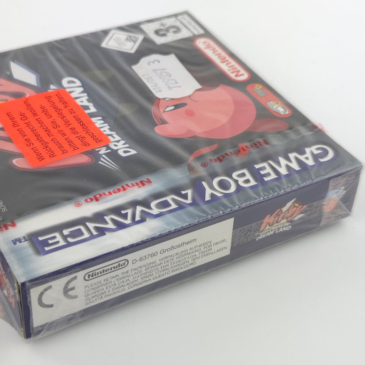 Game Boy Advance Spiel Kirby Nightmare in Dream Land OVP