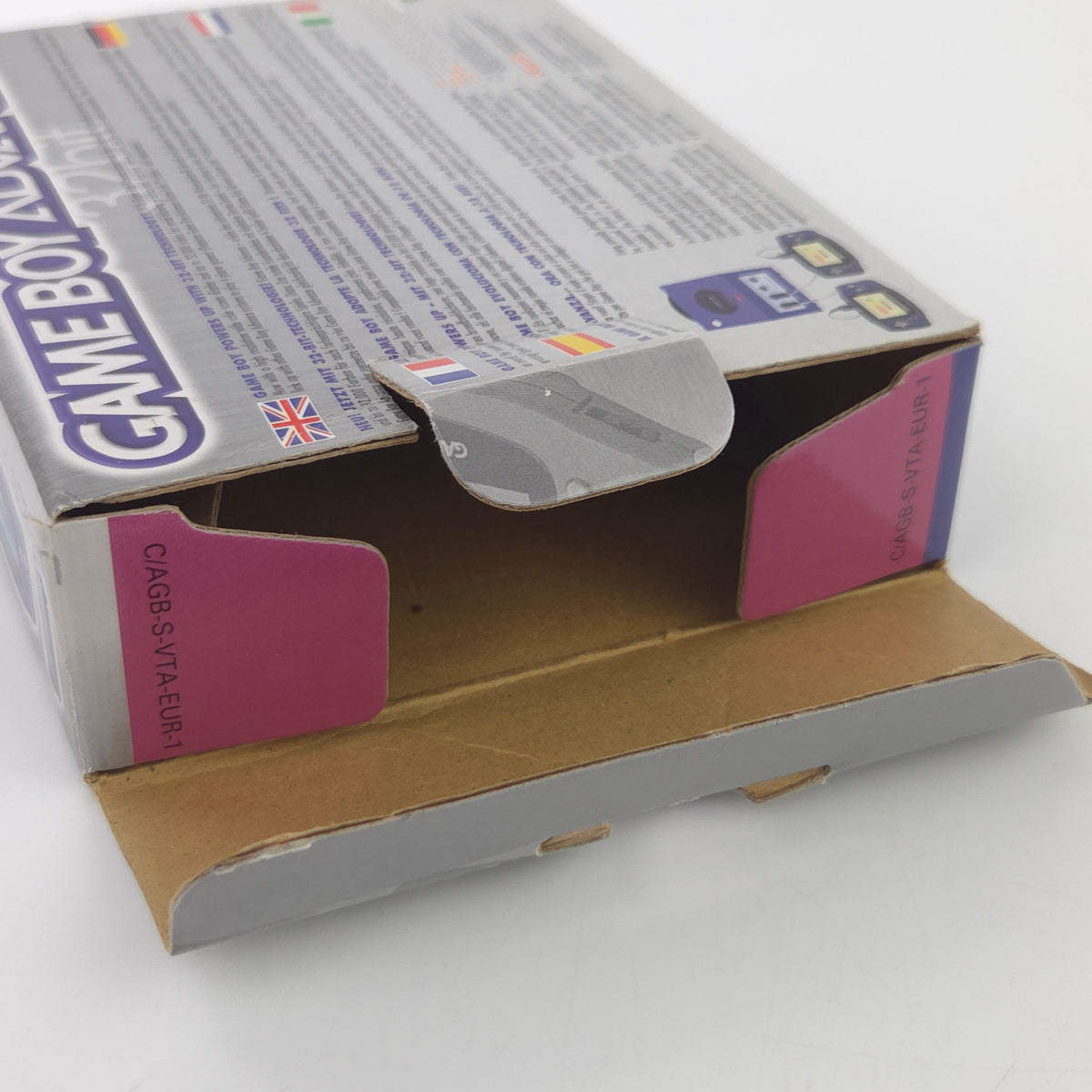 Game Boy Advance Konsole Lila Purple OVP PAL AGB-001