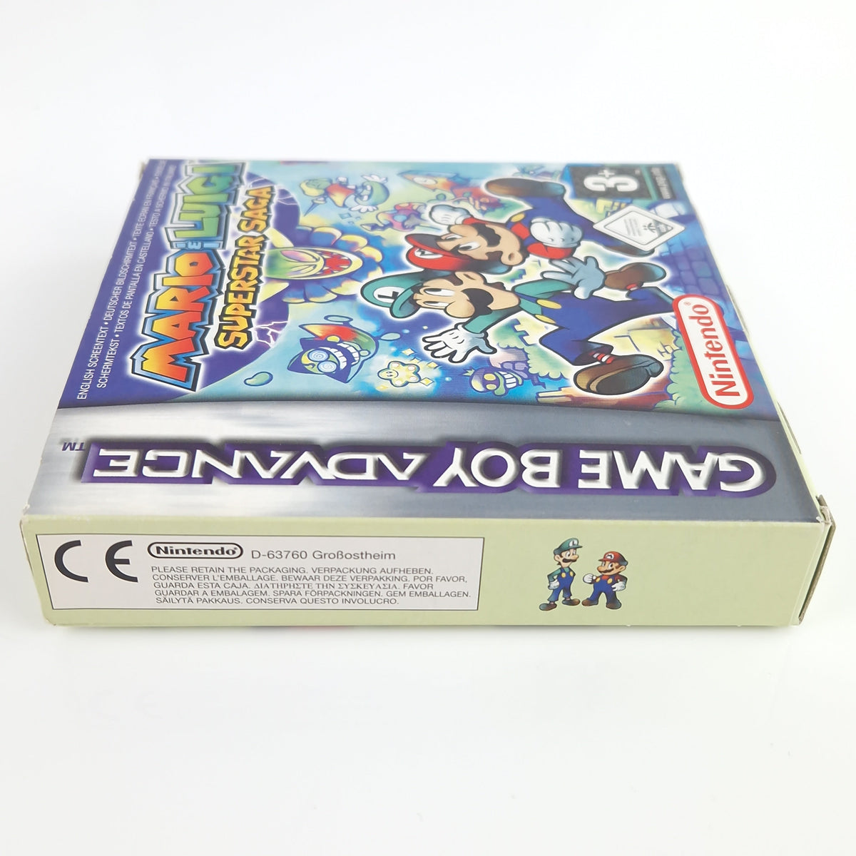 Game Boy Advance Spiel – Mario Luigi Superstar Saga OVP