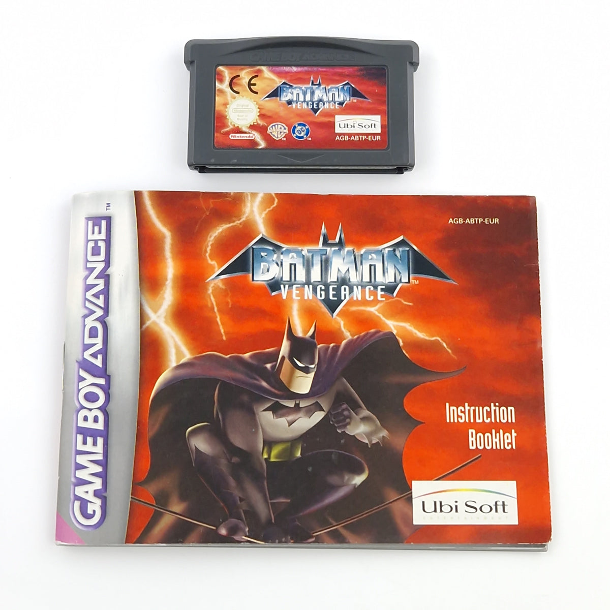 Game Boy Advance Spiel – Batman Vengeance Modul + Anleitung