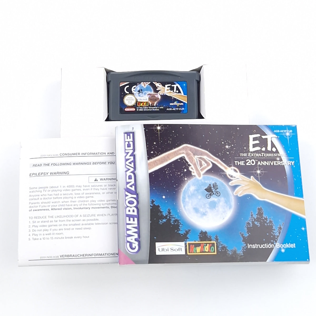 Nintendo Game Boy Advance Spiel – ET 20 Jubiläum OVP