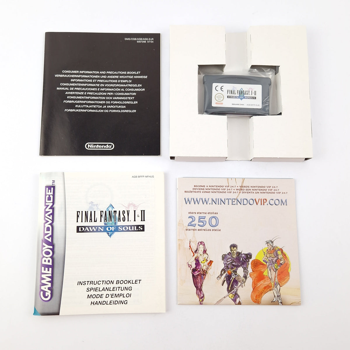 Nintendo Game Boy Advance Spiel – Dawn of Souls (OVP)
