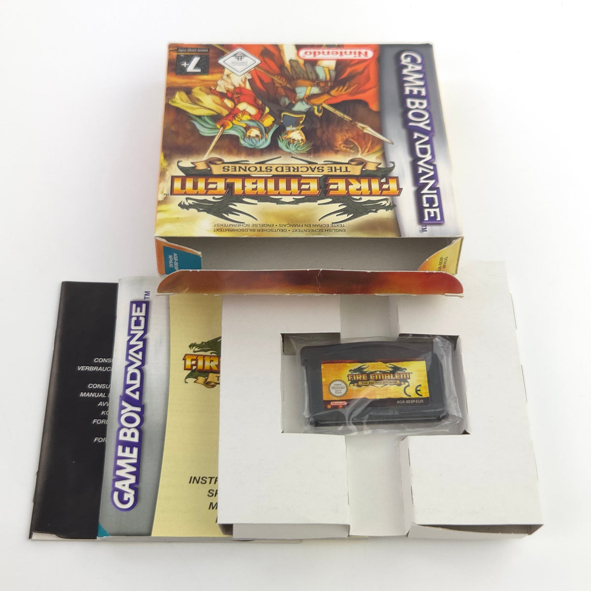 Game Boy Advance Spiel – Fire Emblem The Sacred Stones OVP