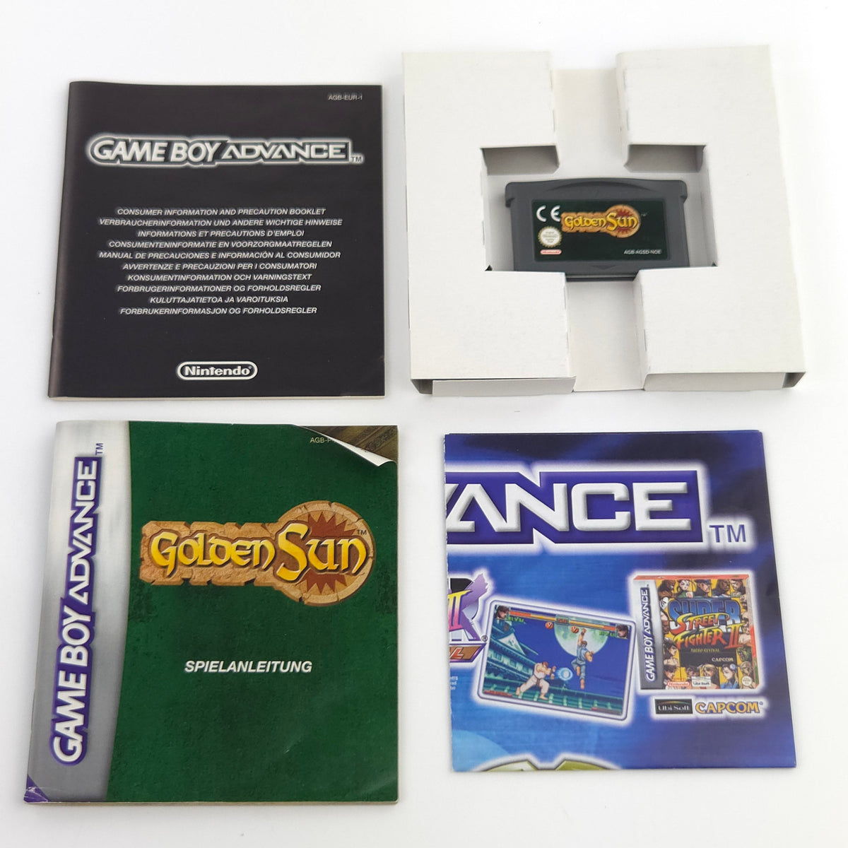 Game Boy Advance Spiel – Golden Sun (OVP PAL)