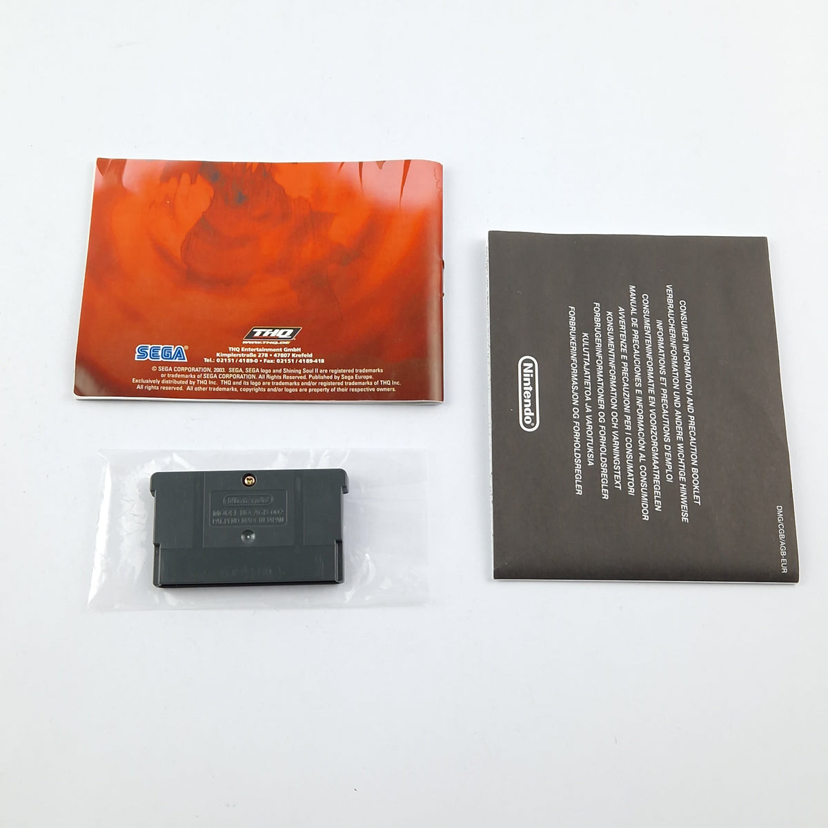 Game Boy Advance Spiel – Shining Soul II (OVP PAL)