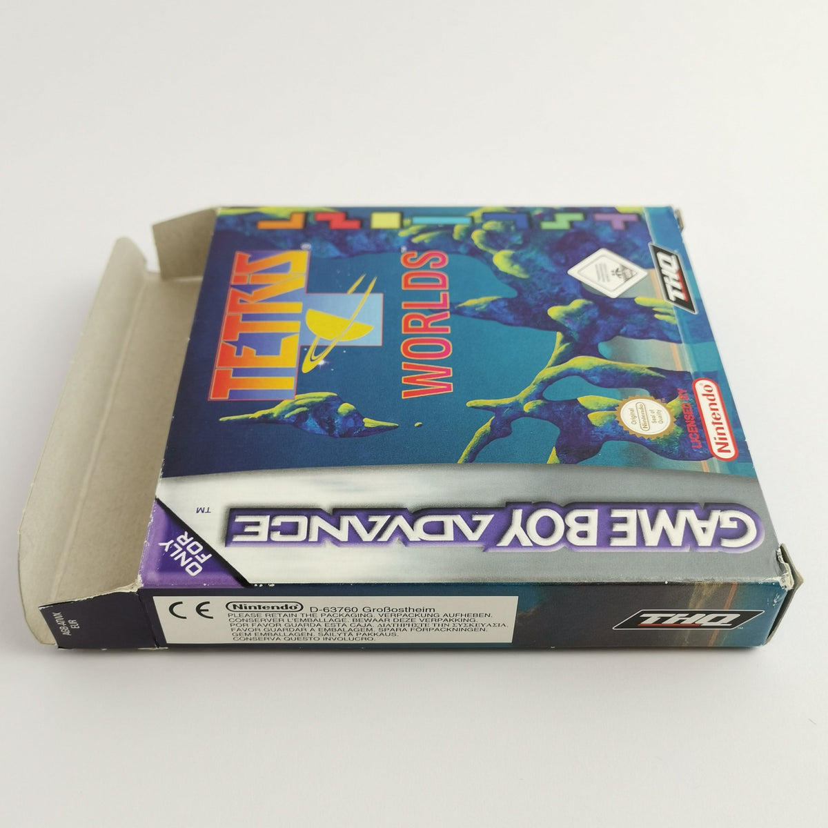 Game Boy Advance Spiel – Tetris Worlds OVP PAL