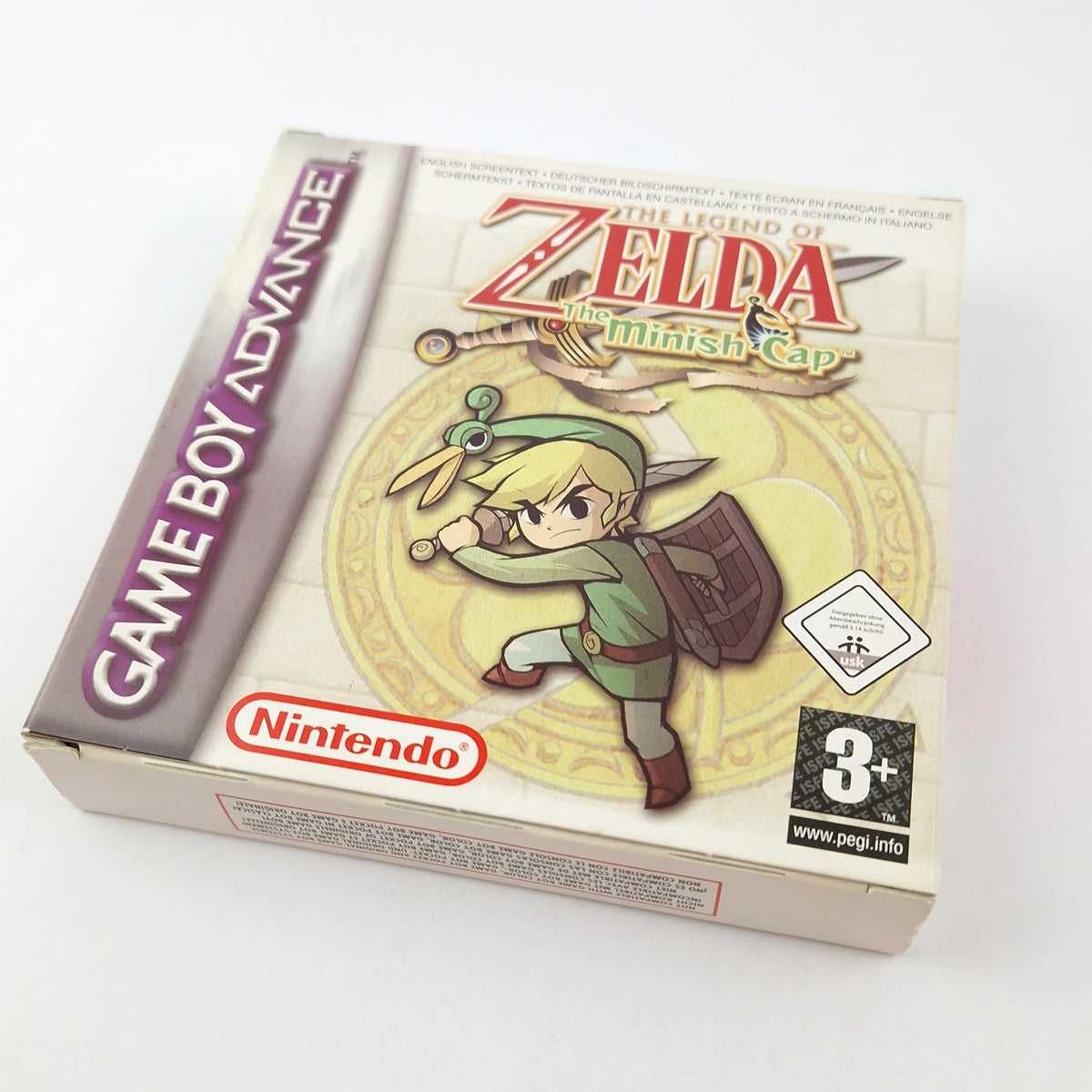 Game Boy Advance Spiel – The Legend of Zelda Minish Cap OVP