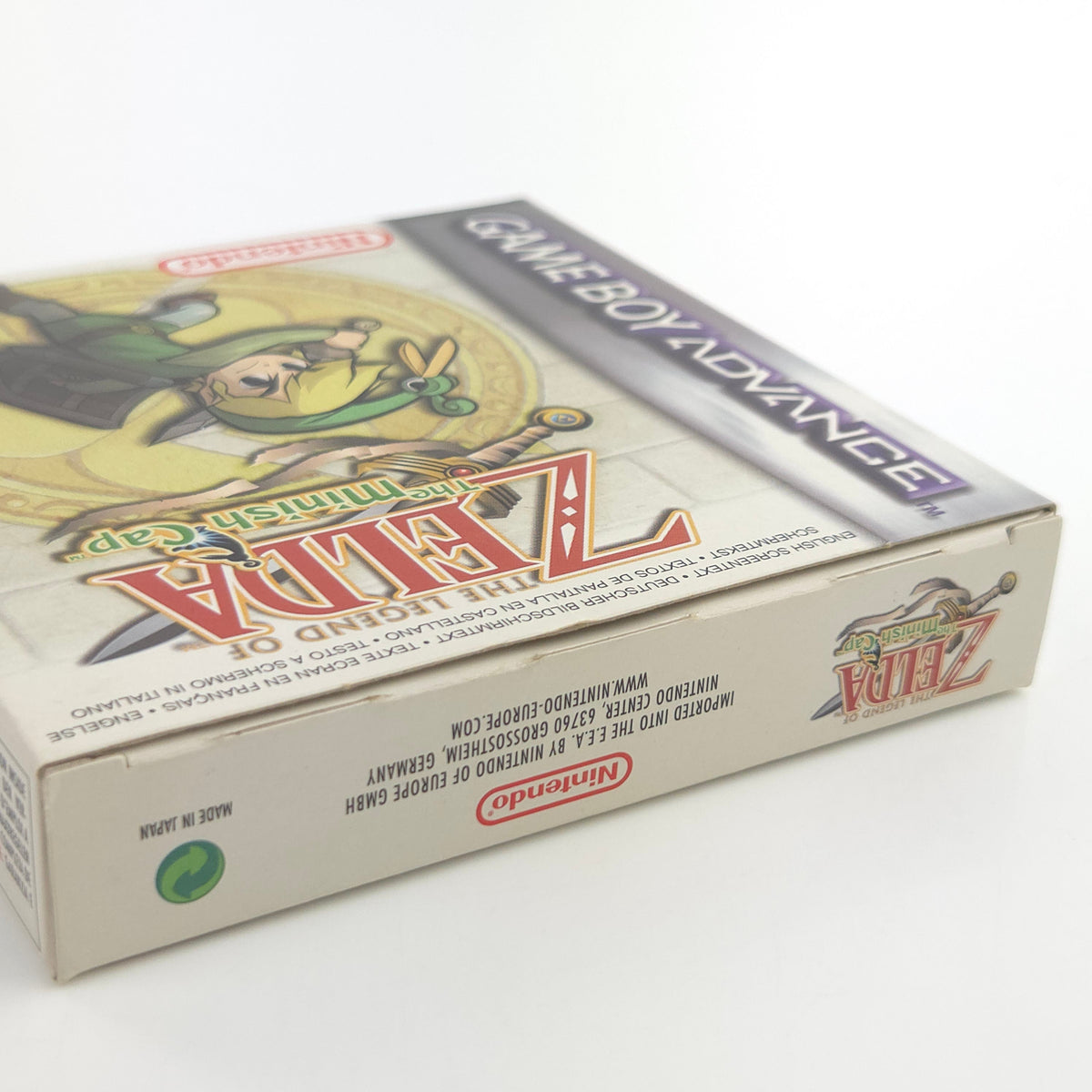 Game Boy Advance Spiel – The Legend of Zelda Minish Cap OVP