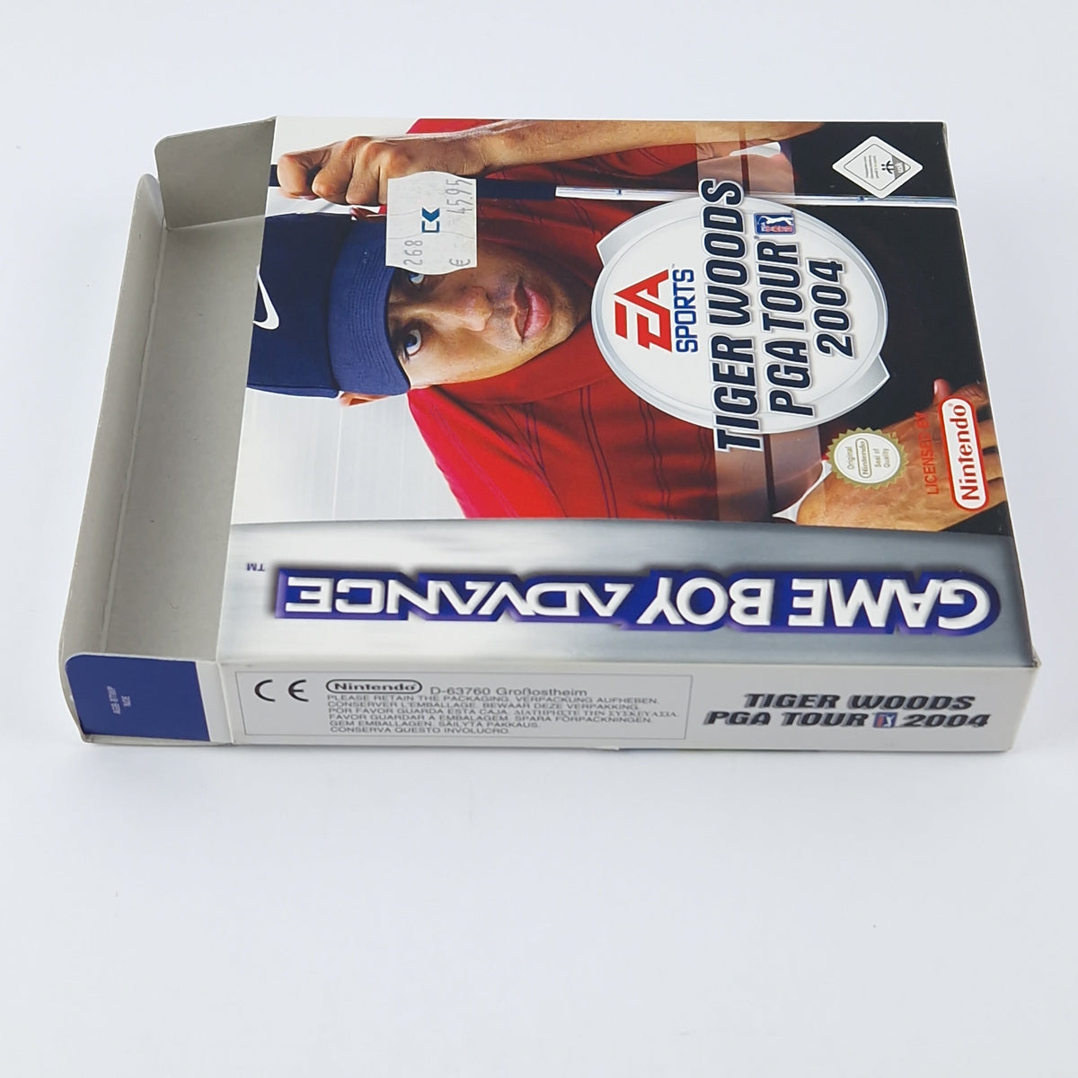 Game Boy Advance Spiel – Tiger Woods PGA Tour 2004 OVP
