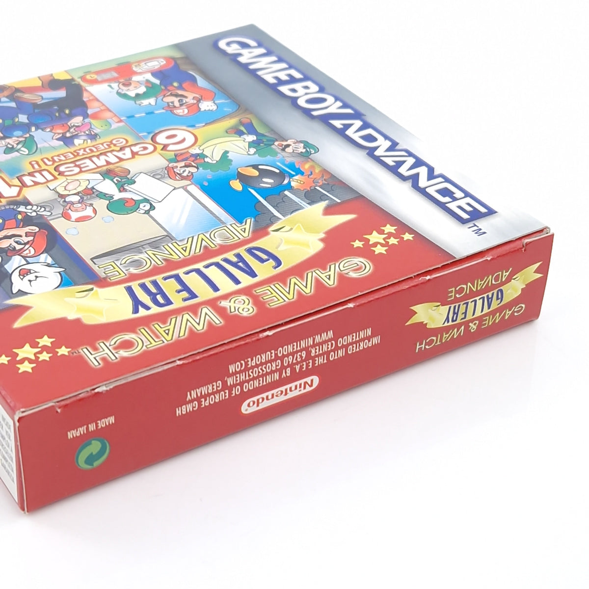 Game Boy Advance Spiel – Game & Watch Gallery 6 (OVP)