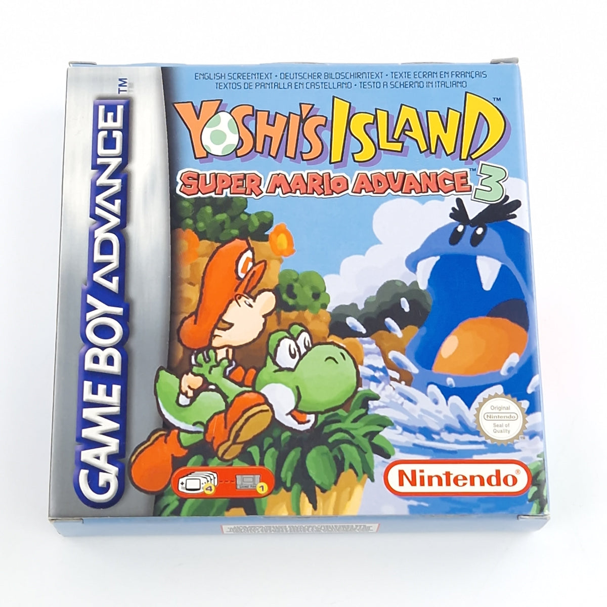 Game Boy Advance Spiel – Yoshis Island Super Mario Adv 3 OVP