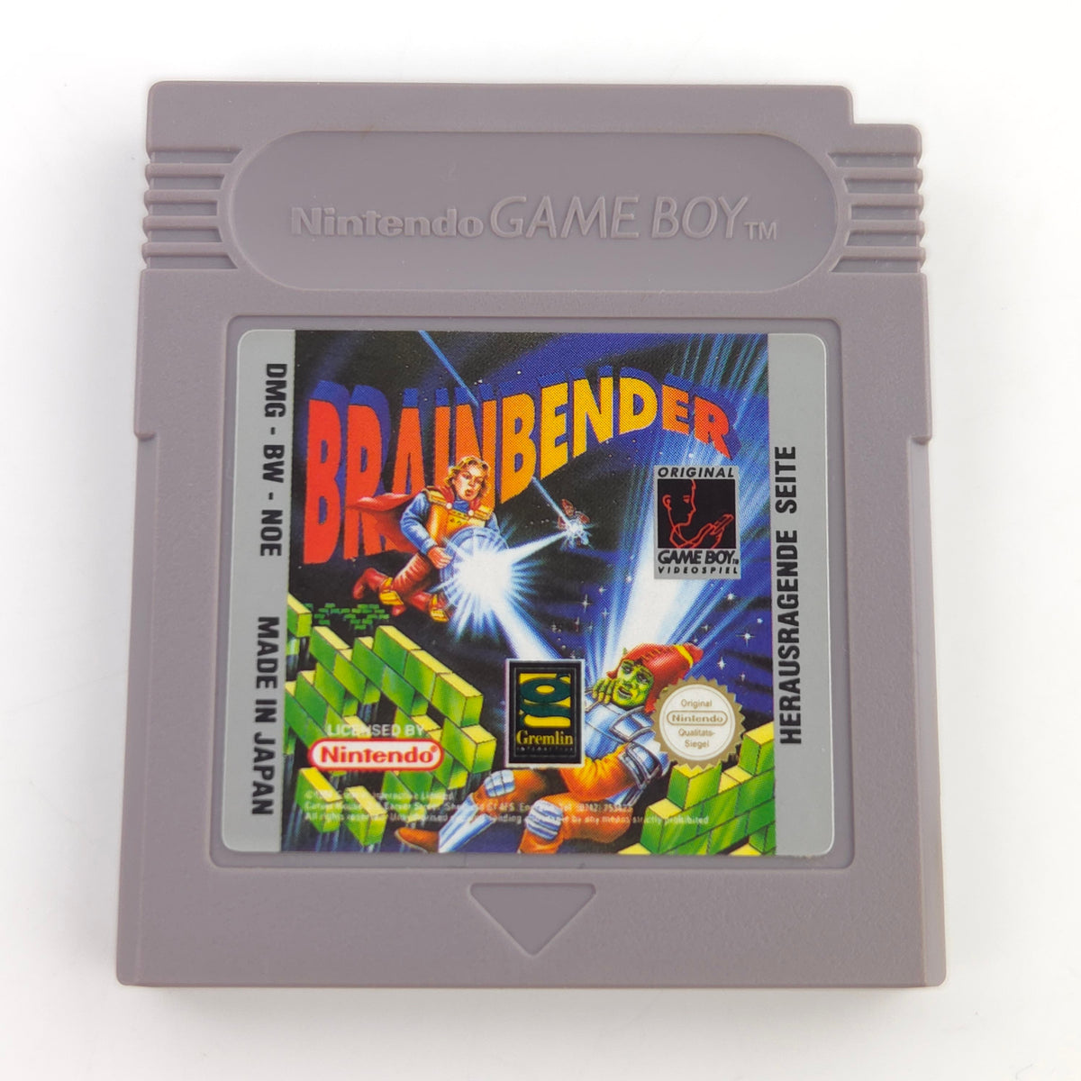 Nintendo Game Boy Spiel Brainbender GB PAL NOE Gremlin