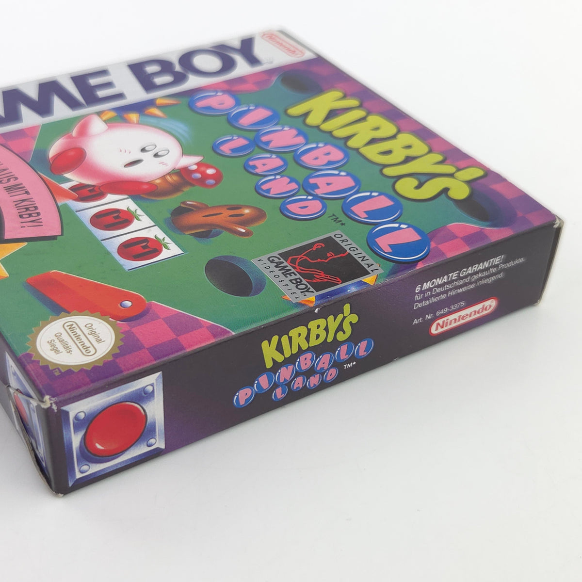 Game Boy Spiel Kirby´s Pinball Land GB OVP PAL NOE