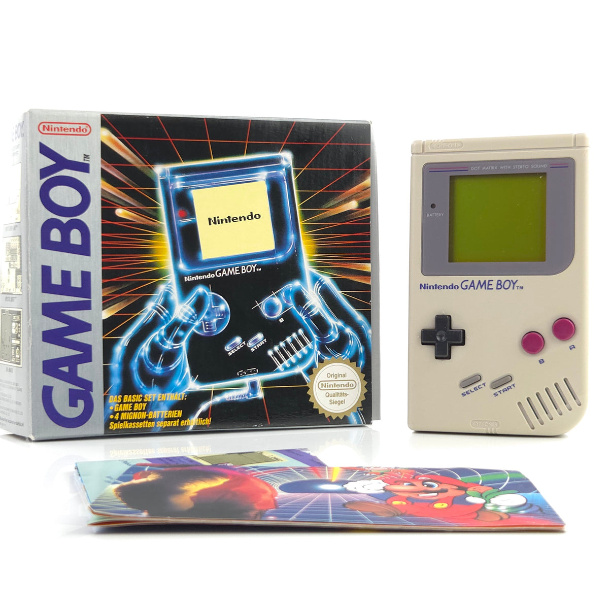 Game Boy Konsole Classic Base Set OVP PAL NOE teildefekt
