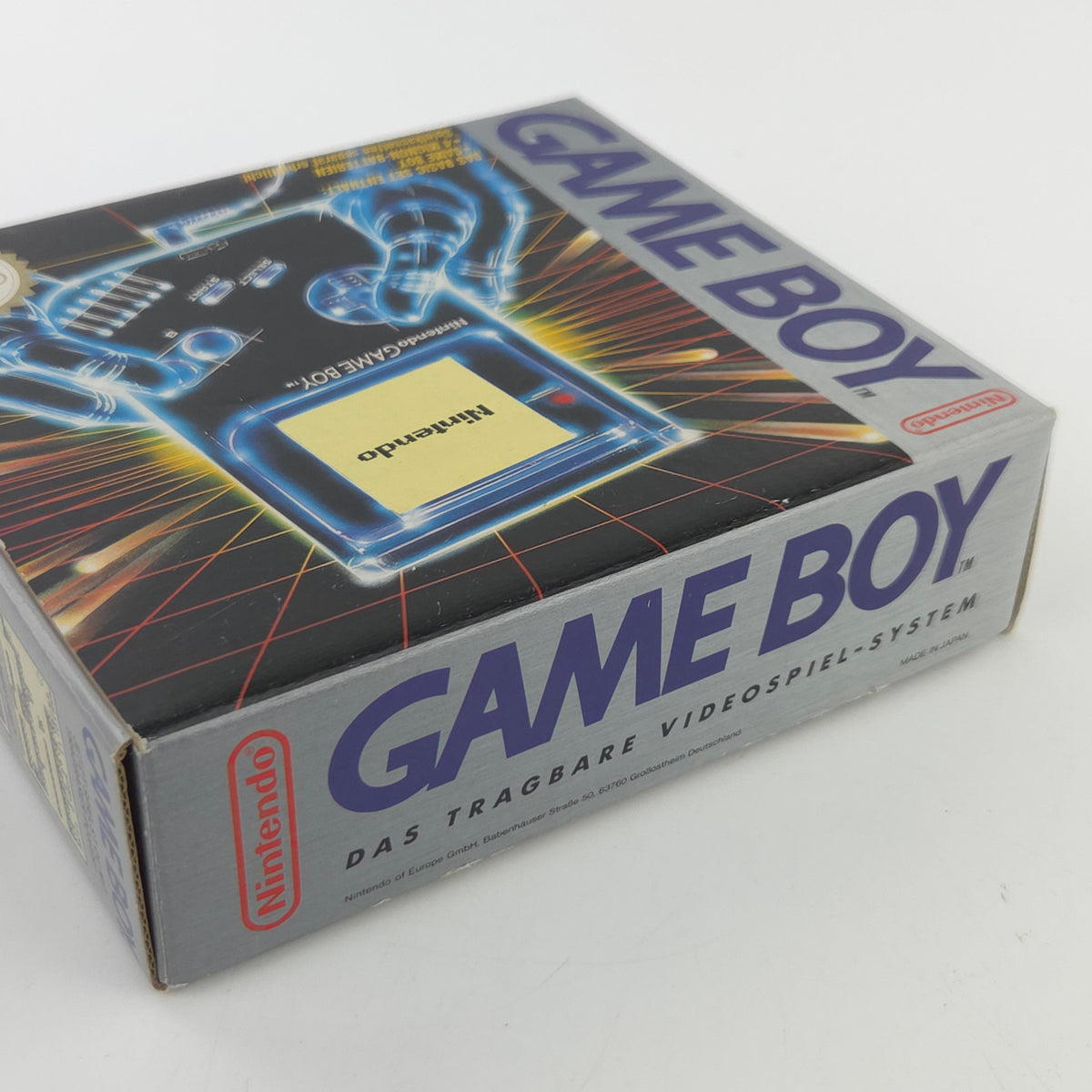 Nintendo Game Boy Classic Konsole Grau Base Set OVP PAL DMGenote_offset_0