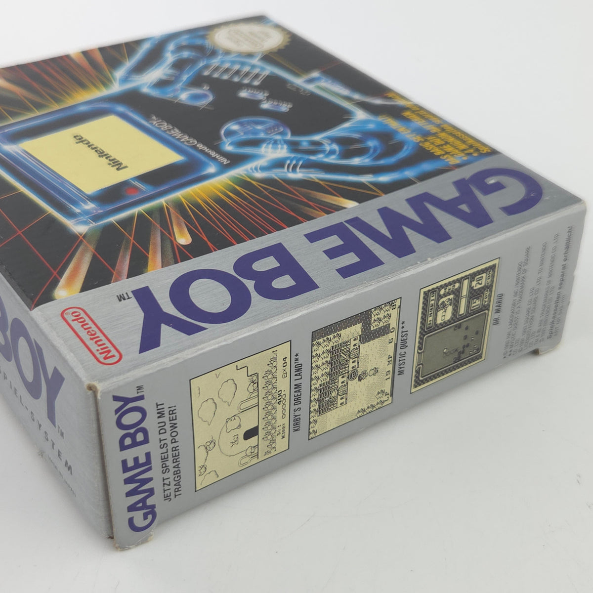 Nintendo Game Boy Classic Konsole Grau Base Set OVP PAL DMGenote_offset_0