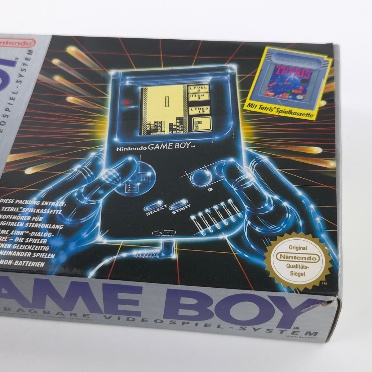 Nintendo Game Boy Konsole OVP PAL NOE gut Display teildefekt
