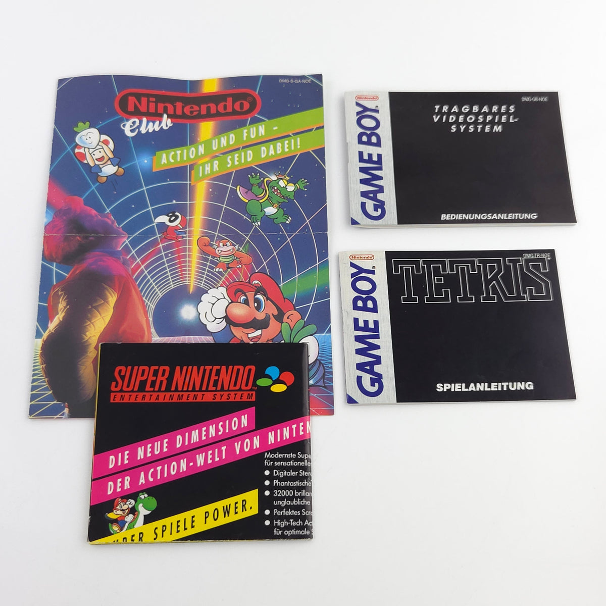 Nintendo Game Boy Konsole OVP PAL NOE gut Display teildefekt