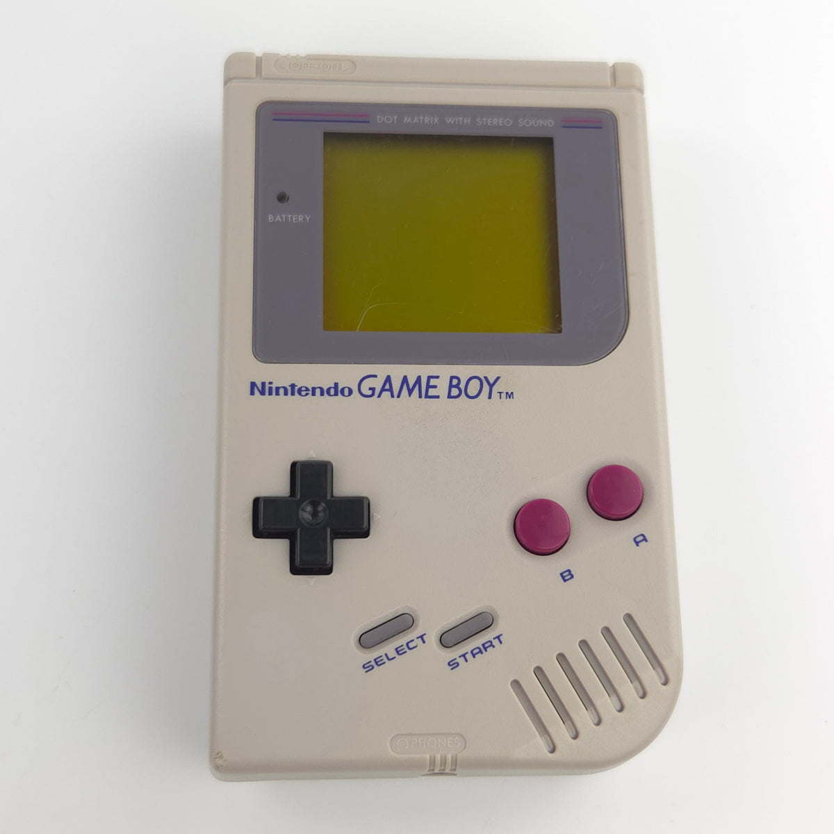 Nintendo Game Boy Konsole OVP PAL NOE gut Display teildefekt