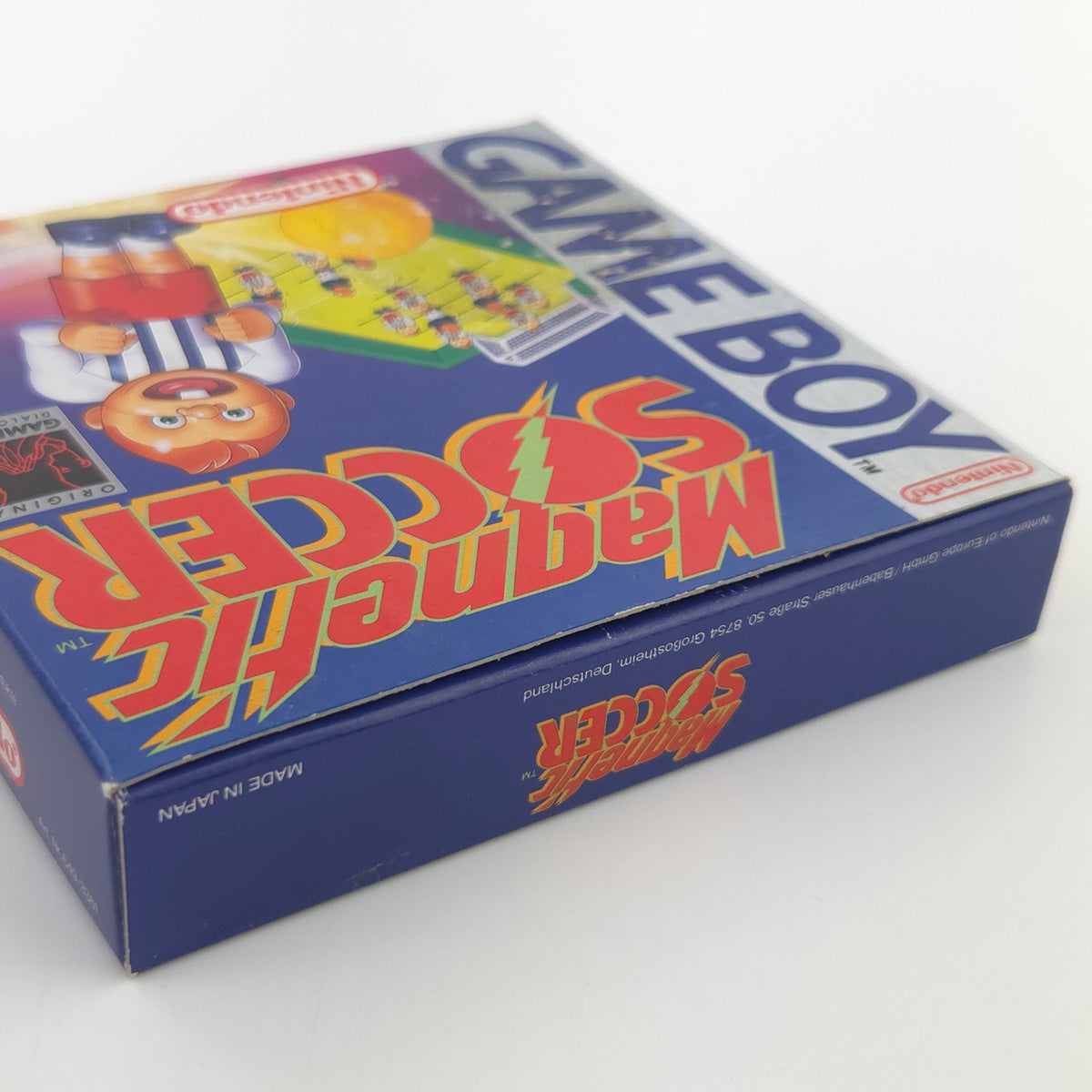 Game Boy Spiel Magnetic Soccer GB OVP PAL NOE