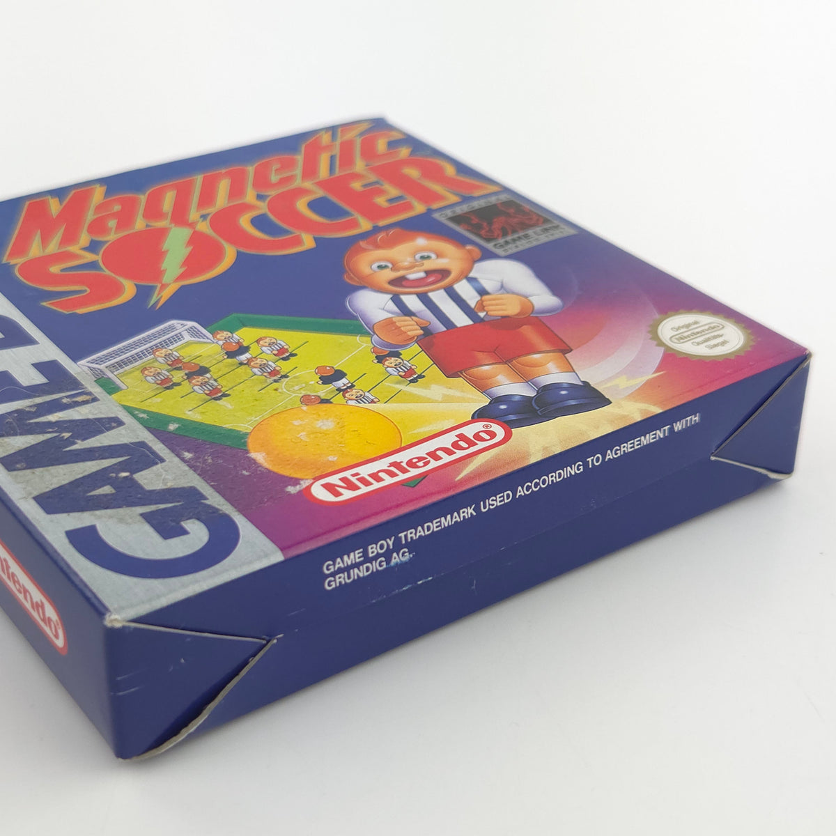 Game Boy Spiel Magnetic Soccer GB OVP PAL NOE