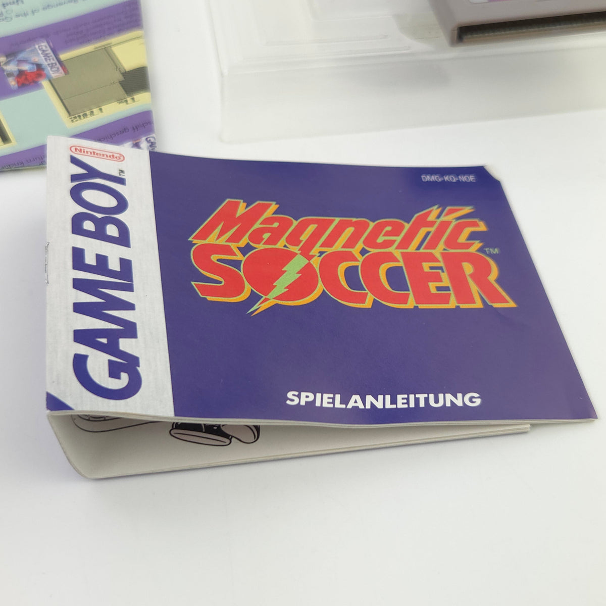 Game Boy Spiel Magnetic Soccer GB OVP PAL NOE
