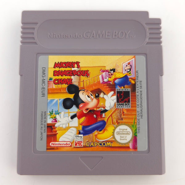 Nintendo Game Boy Spiel Mickey Dangerous Chase GB PAL
