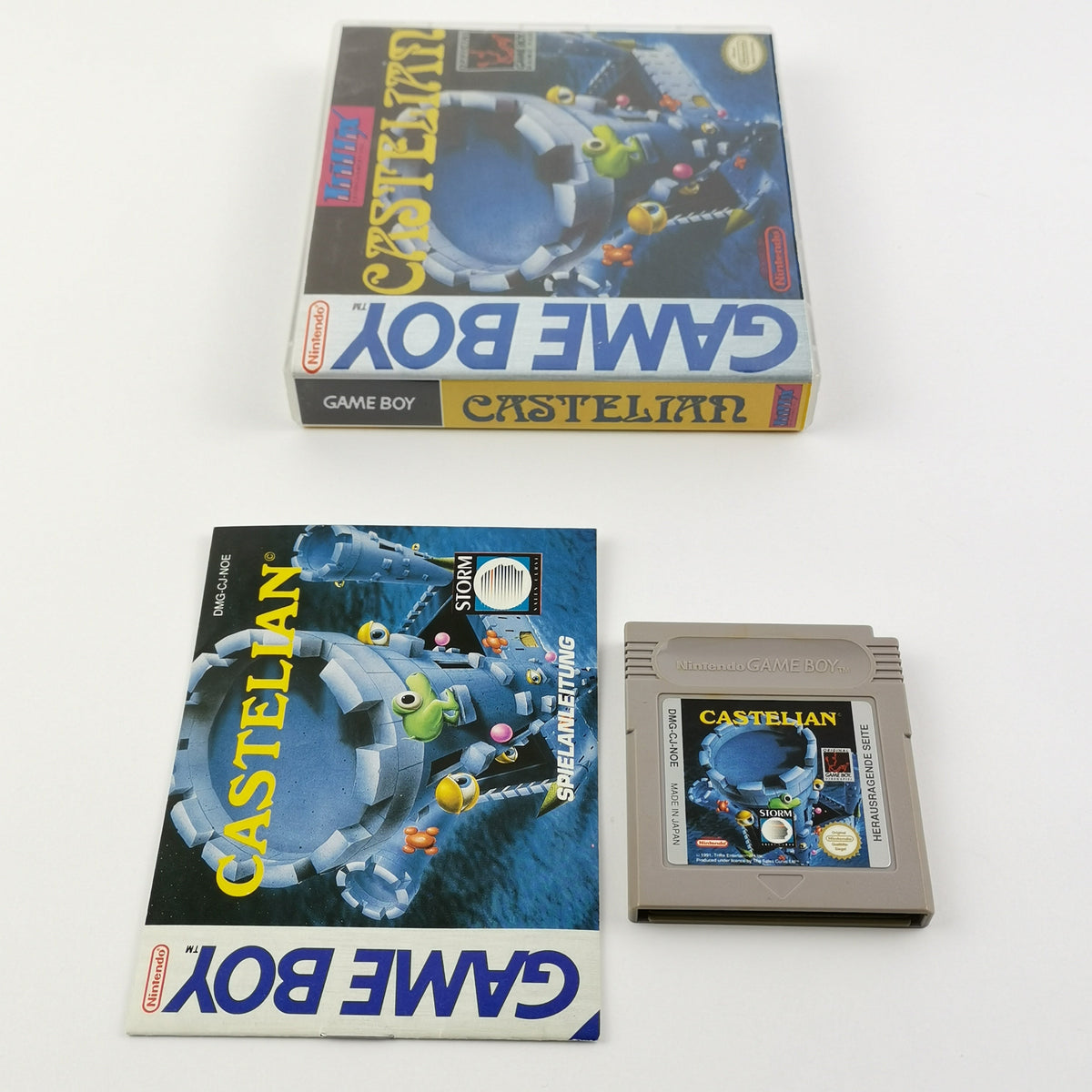 Nintendo Game Boy Classic Spiel – Castelian Modul PAL NOE