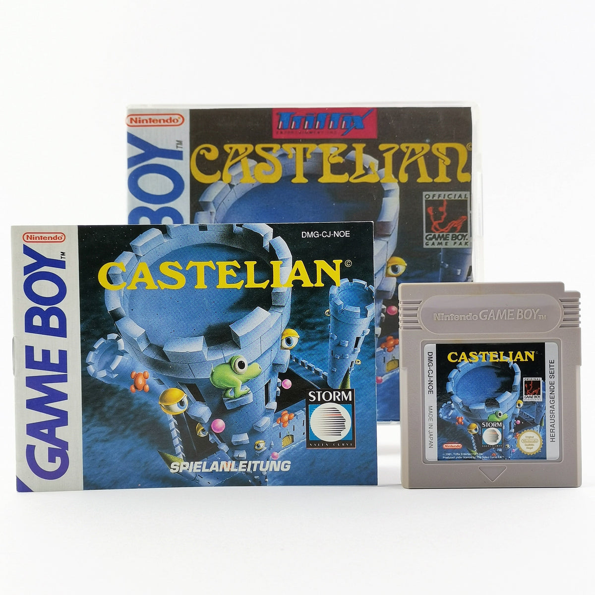 Nintendo Game Boy Classic Spiel – Castelian Modul PAL NOE