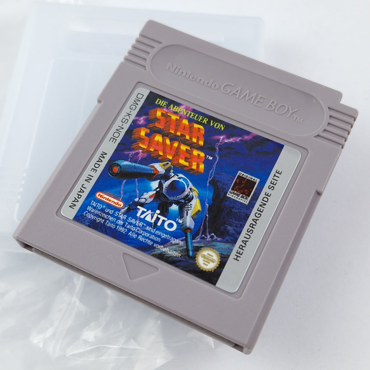 Nintendo Game Boy Spiel – Die Abenteuer von Star Saver OVP