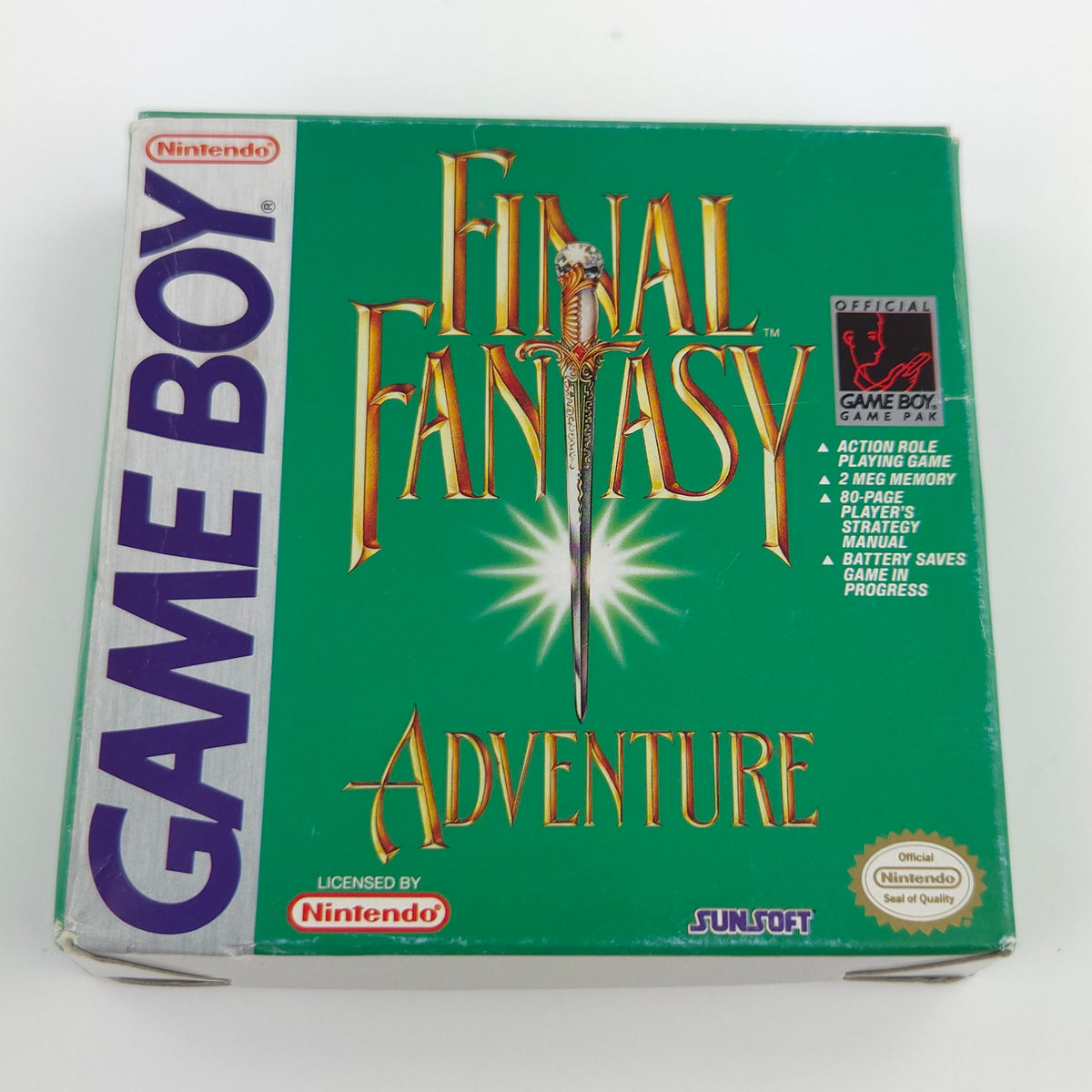 Nintendo Game Boy Spiel – Final Fantasy Adventure (OVP)
