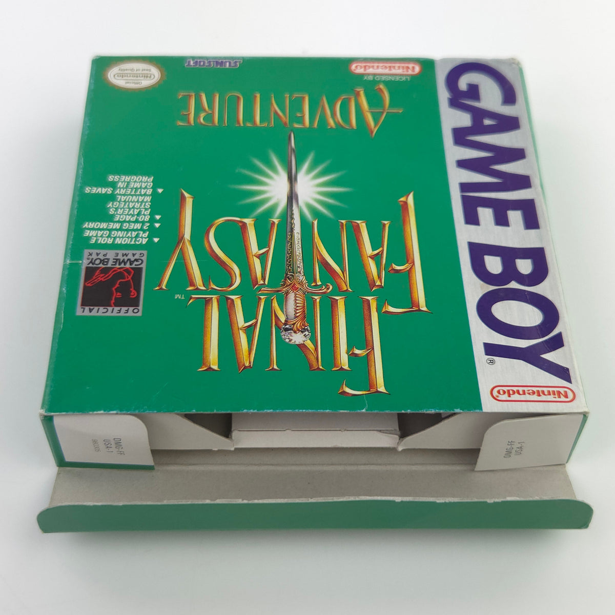 Nintendo Game Boy Spiel – Final Fantasy Adventure (OVP)
