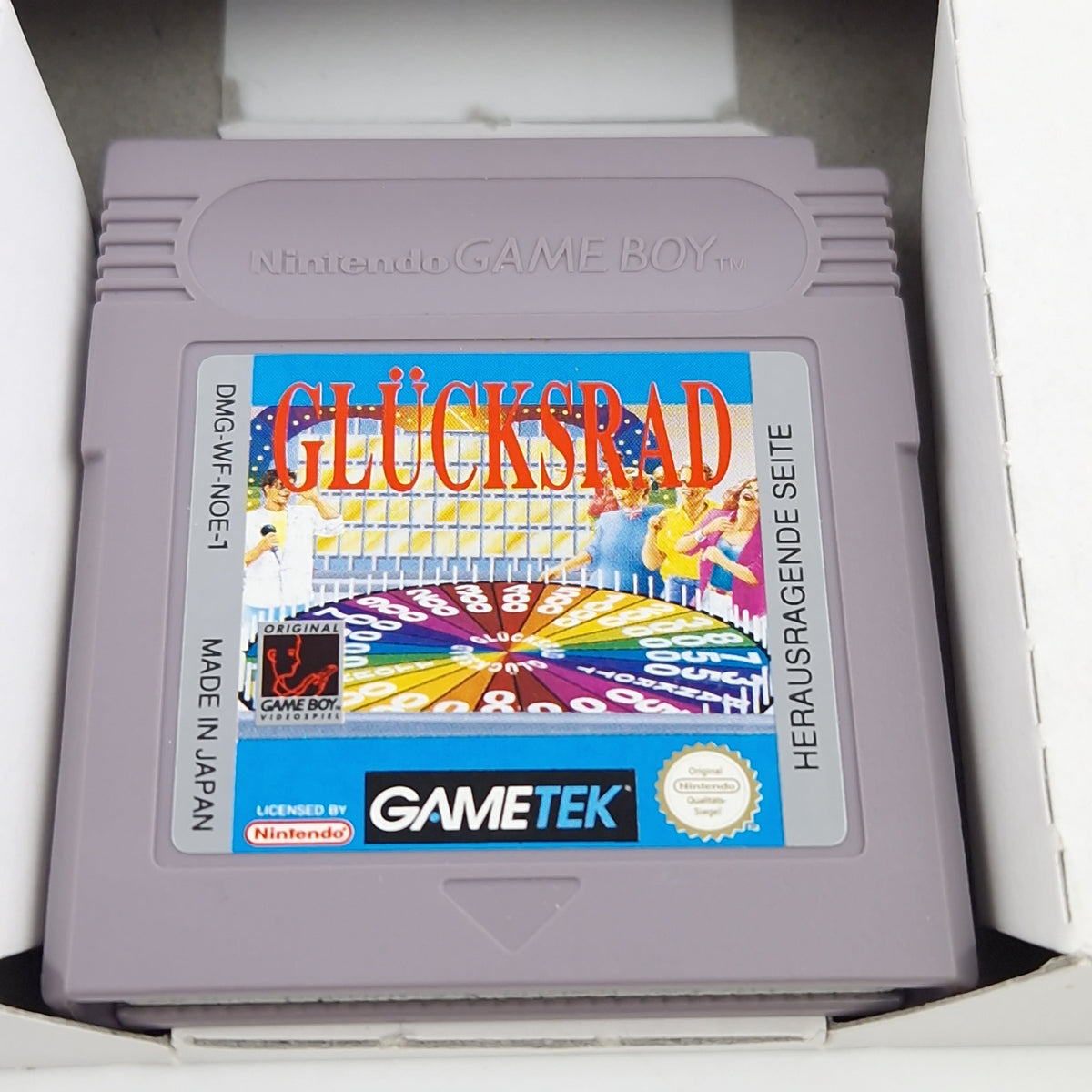 Nintendo Game Boy Spiel – Glücksrad Modul OVP PAL NOE-1