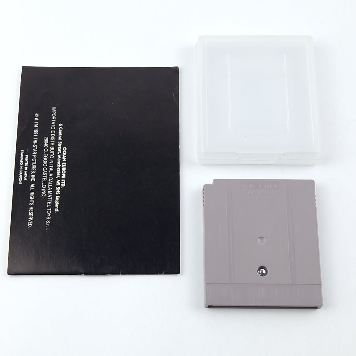 Nintendo Game Boy Spiel – Hook Modul mit Anleitung IT Version