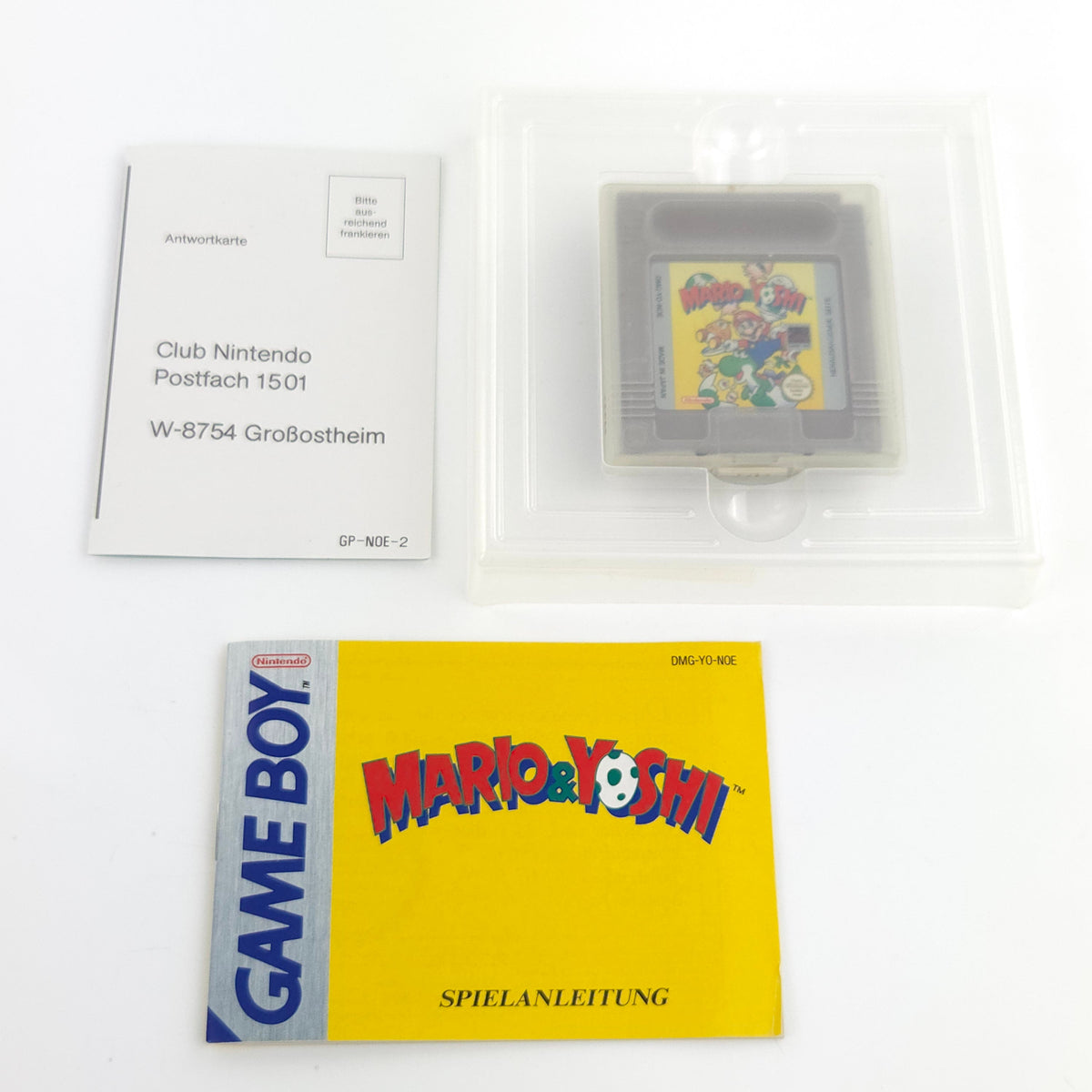 Game Boy Spiel – Mario & Yoshi (PAL OVP)