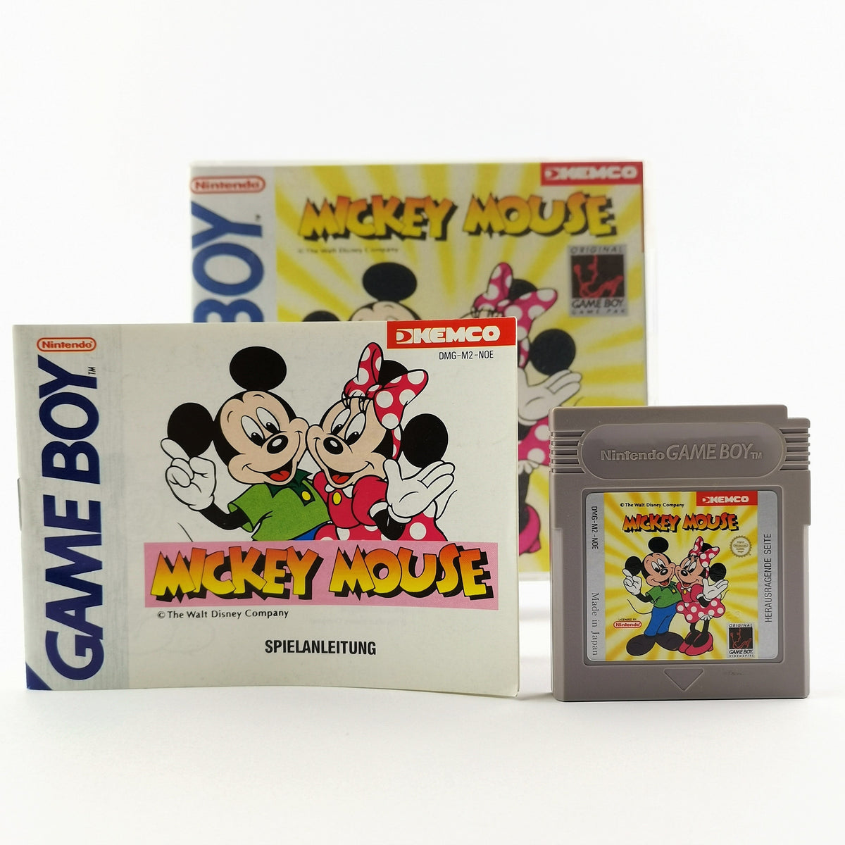 Nintendo Game Boy Spiel – Mickey Mouse Modul PAL NOE