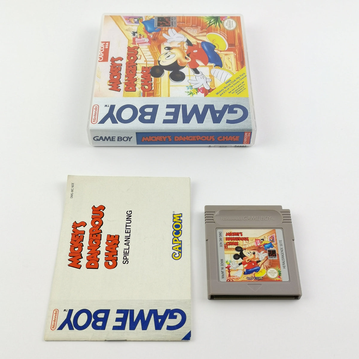 Nintendo Game Boy Spiel – Mickeys Dangerous Chase Modul + Anl