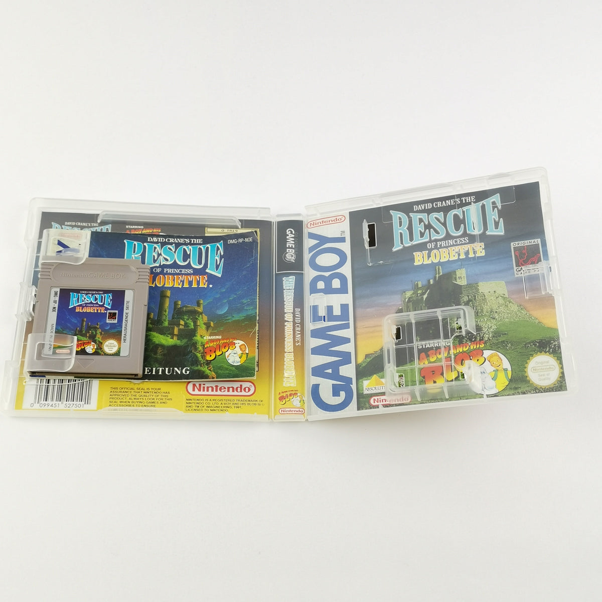 Nintendo Game Boy Spiel – Rescue of Princess Blobette Modul
