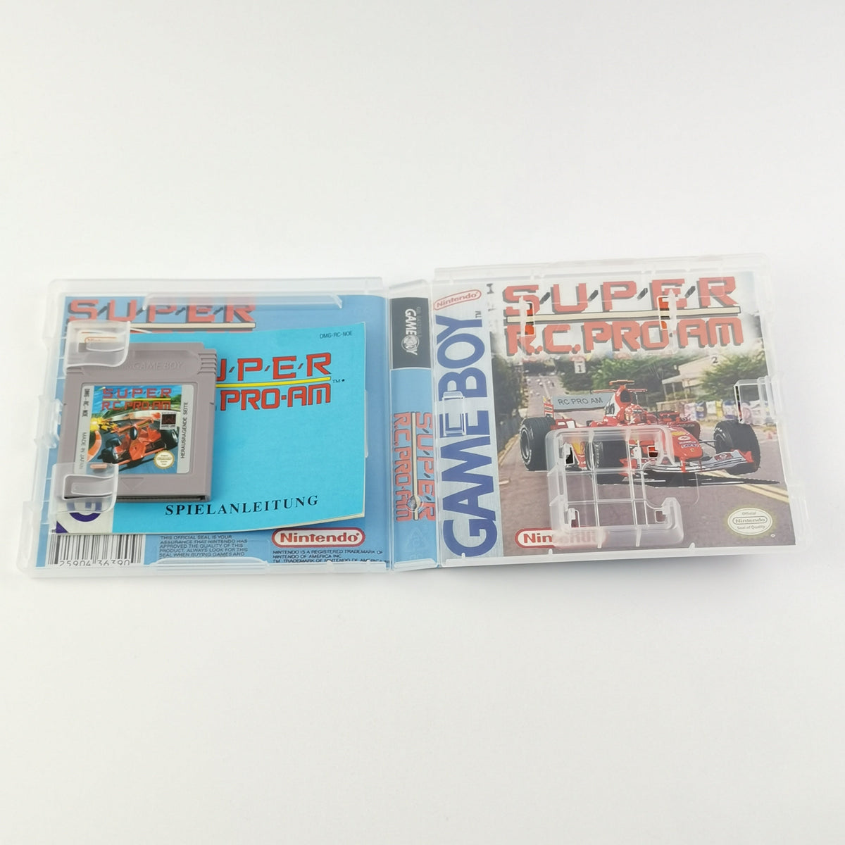 Nintendo Game Boy Classic Spiel: Super R.C. Pro-AM - Modul & Anleitung PAL NOE