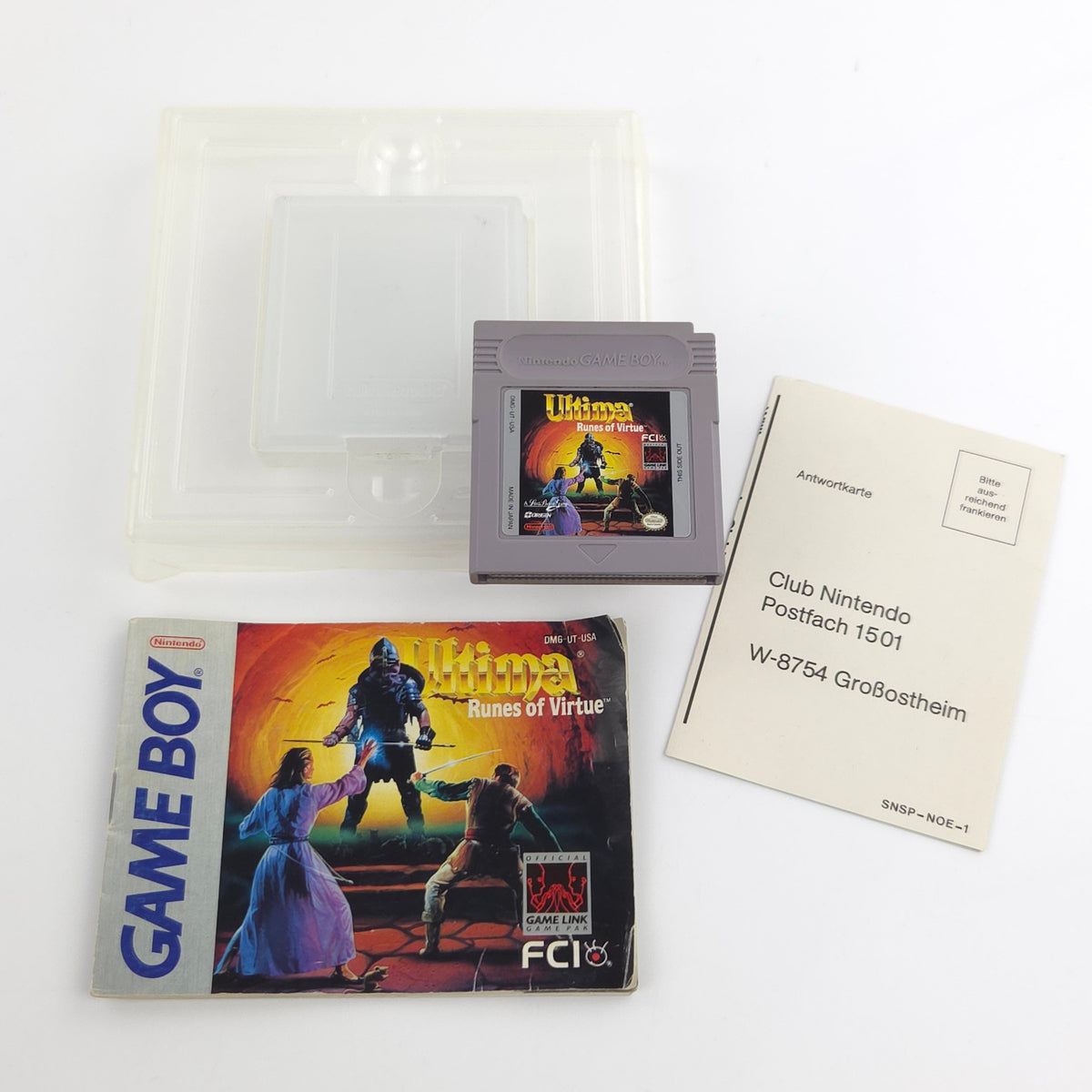 Game Boy Spiel – Ultima Runes of Virtue (OVP NTSC-U/C)