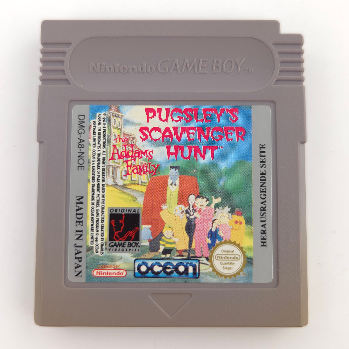 Nintendo Game Boy Spiel The Addams Family Pugsley PAL NOE